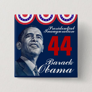 Presidential Inauguration 15 Cm Square Badge