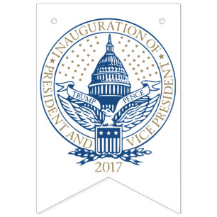 Presidential Inauguration Trump Pence 2017 Bunting