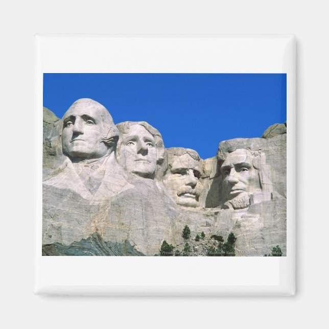 Presidential Portraits Magnet (Front)