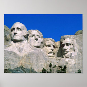 Presidential Portraits, Mount Rushmore Poster