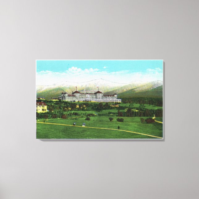 Presidential Range in September Canvas Print (Front)