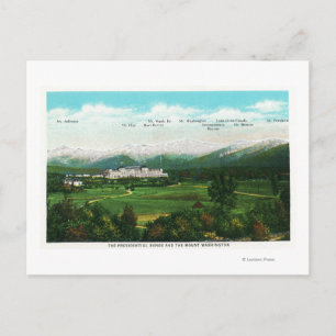 Presidential Range View # 3 Postcard