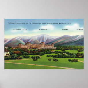 Presidential Range View Poster
