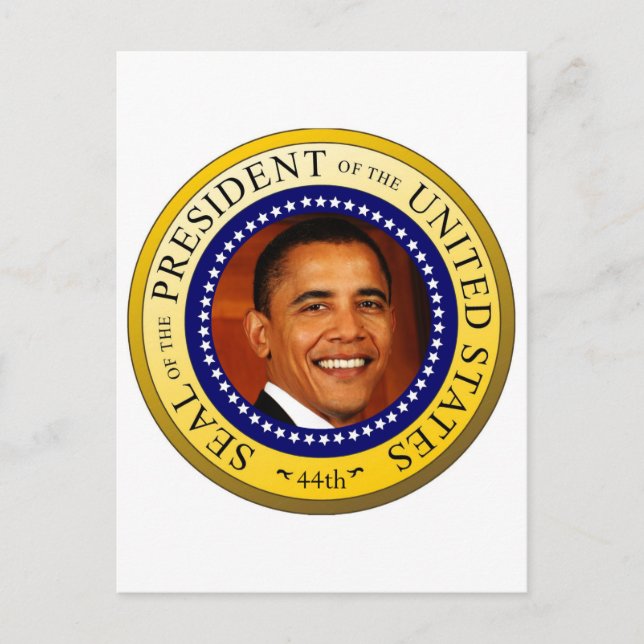 Presidential Seal Postcard (Front)