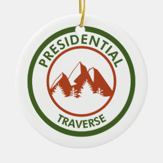 Presidential Traverse Ceramic Tree Decoration