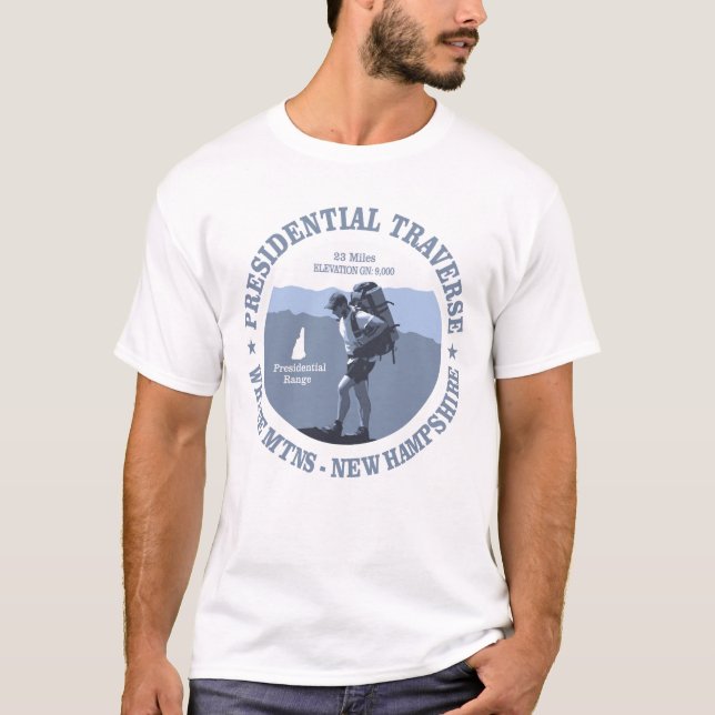 Presidential Traverse (rd) T-Shirt (Front)