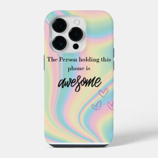 Presonalized Colourful iPhone 14 Pro Case
