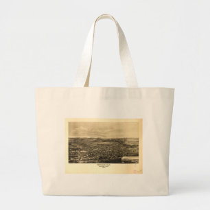 Presque Isle Aroostook County Maine (1894) Large Tote Bag