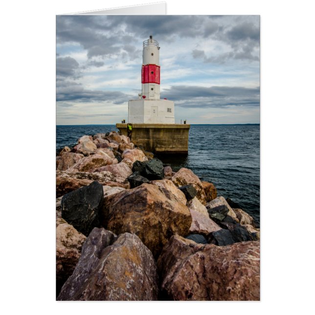 Presque Isle Harbour Breakwater Lighthouse (Front)