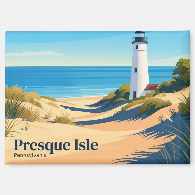 Presque Isle State Park USA Magnet (Front)