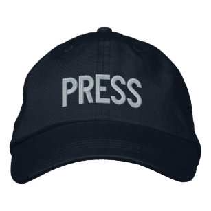 PRESS EMBROIDERED HAT