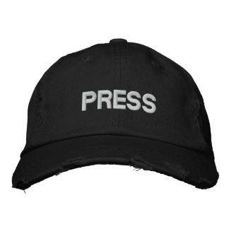PRESS EMBROIDERED HAT