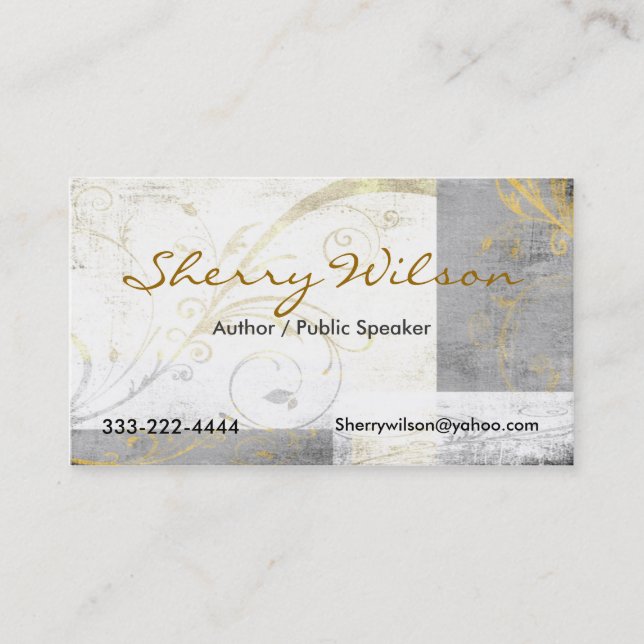 Press Kit Business Card (Front)