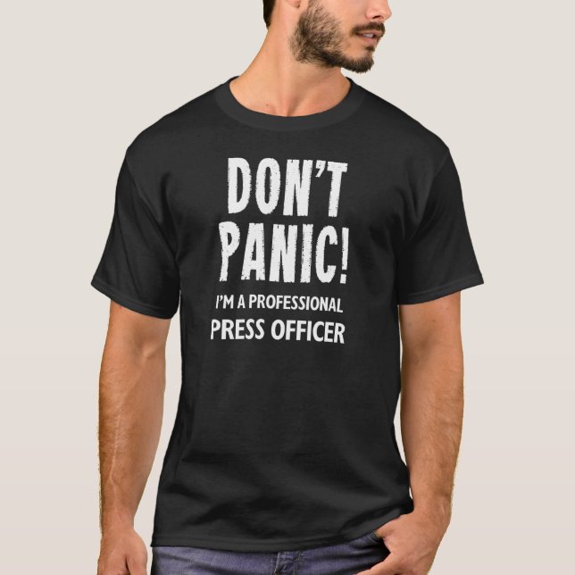 Press Officer T-Shirt (Front)