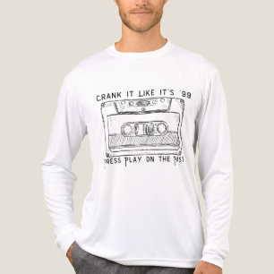 Press Play on the Past – 90s Stereo Soul Retro Cas Tri-Blend Shirt