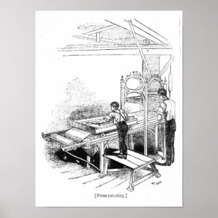 Press-printing Poster