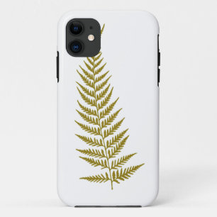 Pressed Botanical Fern Leaf - Choose A Colour Case-Mate iPhone Case