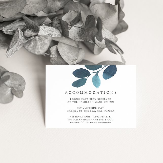 Pressed Botanical Hotel Accommodation Cards (Creator Uploaded)