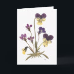 Pressed Flower Design Card<br><div class="desc">Design made with pressed flowers.</div>