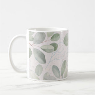 Pressed Flowers Mug, Spring Floral Nature Coffee Mug