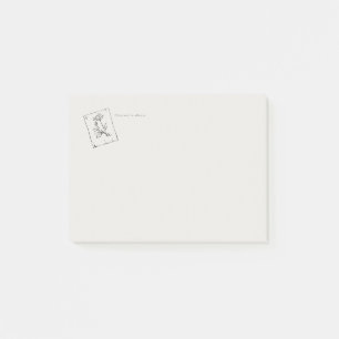 Pressed Rose- Regency Correspondence Post-it Notes