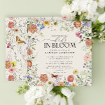 Pressed Wildflower Floral Baby in Bloom Shower Invitation<br><div class="desc">Are you looking for a special invitation to celebrate your upcoming baby shower? Draw inspiration from the beauty of nature and choose our pressed wildflower floral frame baby shower invitation! With this design, we've taken our love of pressed flowers and combined it with an elegant type featuring hand lettered modern...</div>