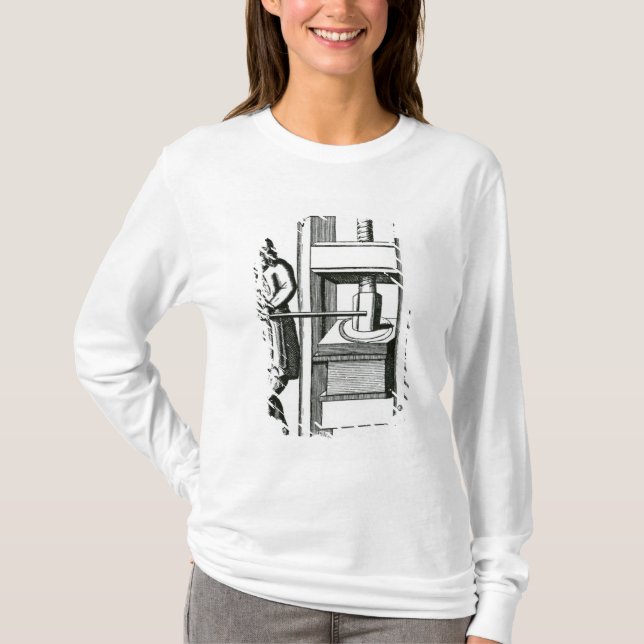 Pressing books T-Shirt (Front)