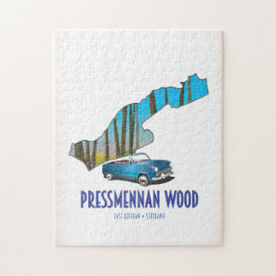 Pressmennan Wood Scotland Jigsaw Puzzle