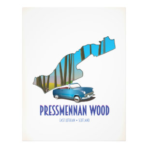 Pressmennan Wood Scotland Photo Print