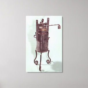 Pressure cooker invented by Denis Papin  1679 Canvas Print