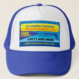 Pressure (power) Washing & Cleaning Template Trucker Hat