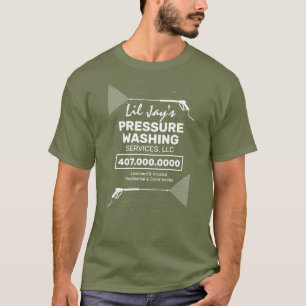 Pressure Power Washing Company T-Shirt  Template