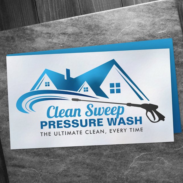 Pressure Wash services Business Card (Creator Uploaded)