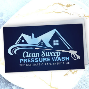 Pressure Wash services Business Card