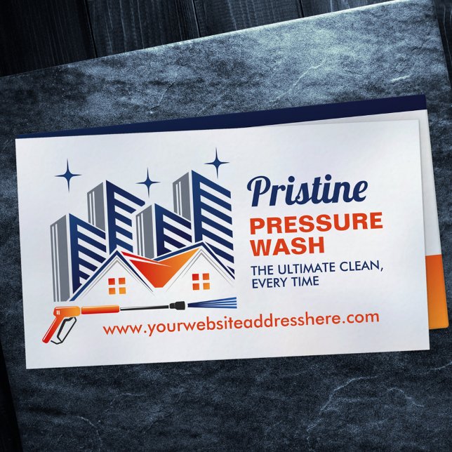 Pressure Wash services Business Card (Creator Uploaded)