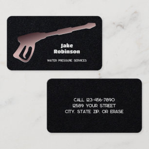 Pressure Washer Premium Business Card