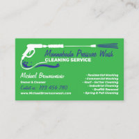 Pressure Washing Black Power Wash navy green