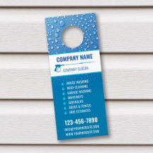 Pressure Washing Door Hanger, Power Washer Hanger