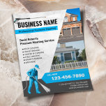 Pressure Washing House Cleaning Power Washer<br><div class="desc">Power Wash Pressure Washing Professional Cleaning Flyers.</div>
