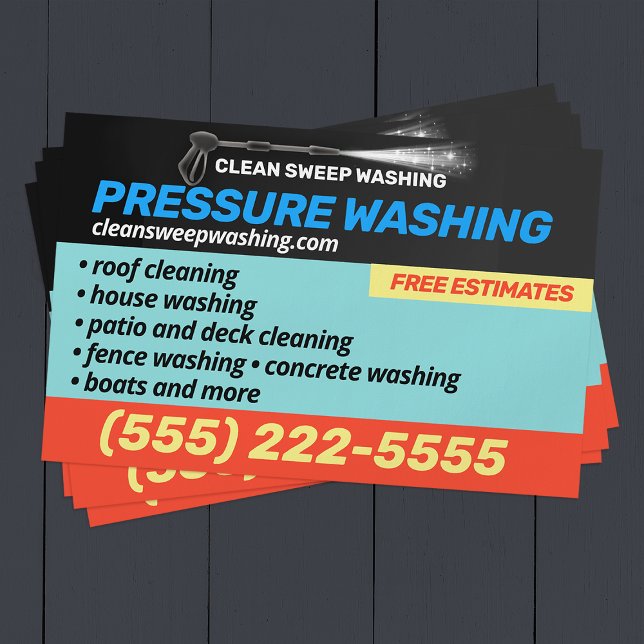 Pressure Washing Power Cleaning  Flyer (Creator Uploaded)