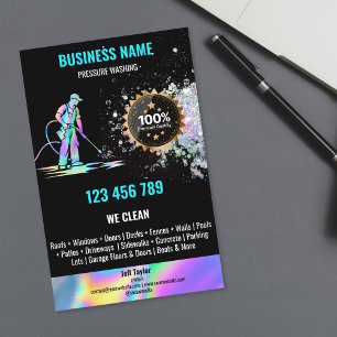 Pressure Washing Power Driveway Cleaning Flyer