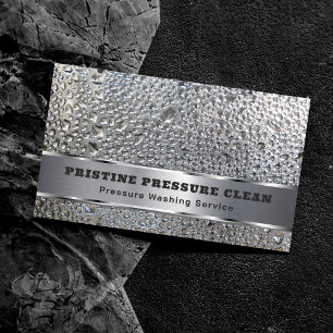 Pressure Washing Power Wash Service Business Card