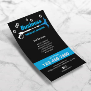 Pressure Washing Power Washer House Cleaning Black Flyer