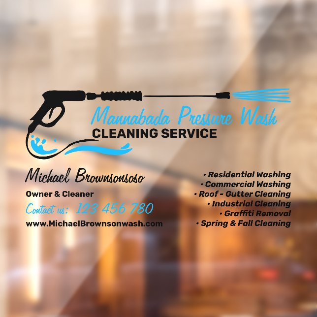 Pressure Washing Power Washing (Sheet 2)