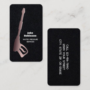 Pressure Washing Premium Business Card