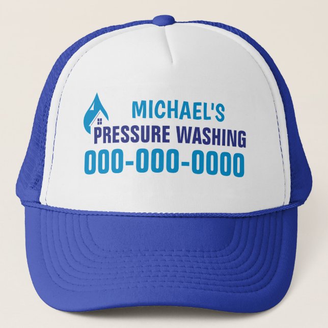 Pressure Washing Trucker Hat (Front)