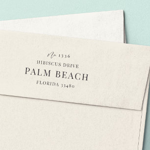 Prestige   Classic Minimal Return Address Self-inking Stamp