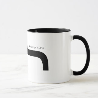 Prestige Elite Font Parenthese Moustache Mug