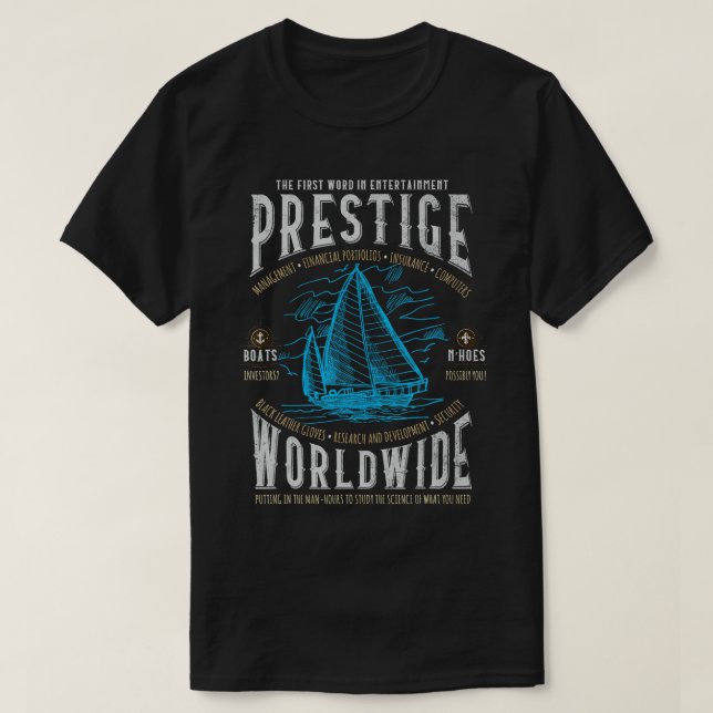 Prestige Worldwide Funny Step Brothers Boats  T-Shirt (Design Front)