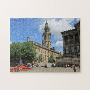 Preston city centre. jigsaw puzzle
